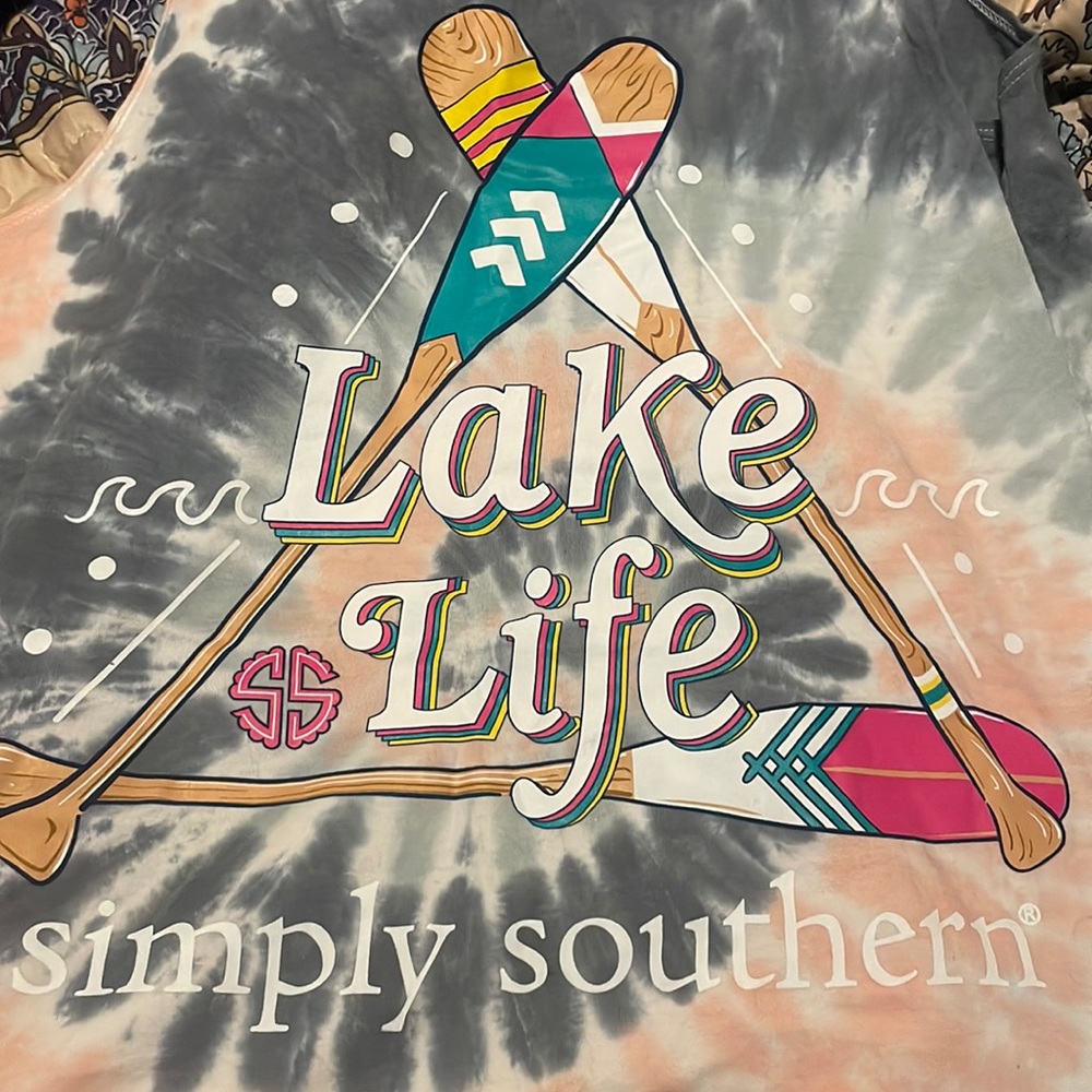 Simply southern Lake Tank top XL
